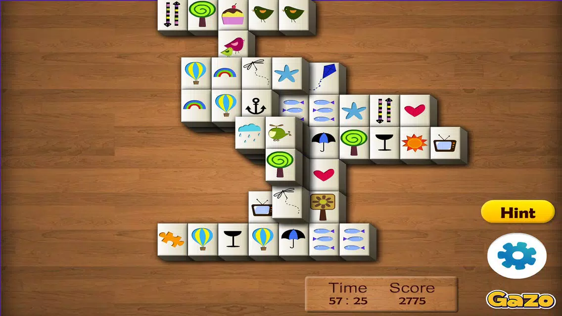 Ảnh chụp màn hình của Mahjong Happy Trails