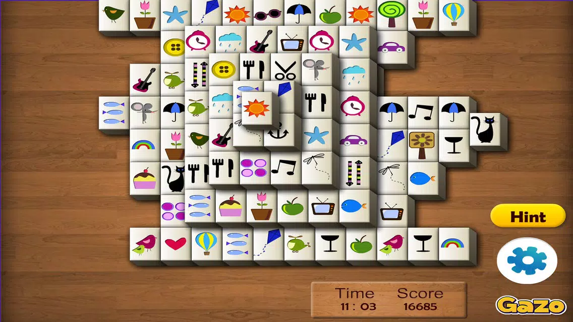 Ảnh chụp màn hình của Mahjong Happy Trails