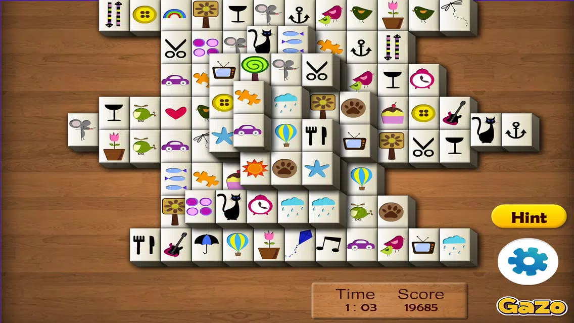 Ảnh chụp màn hình của Mahjong Happy Trails
