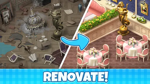 Manor Cafe - Match 3 Puzzle スクリーンショット