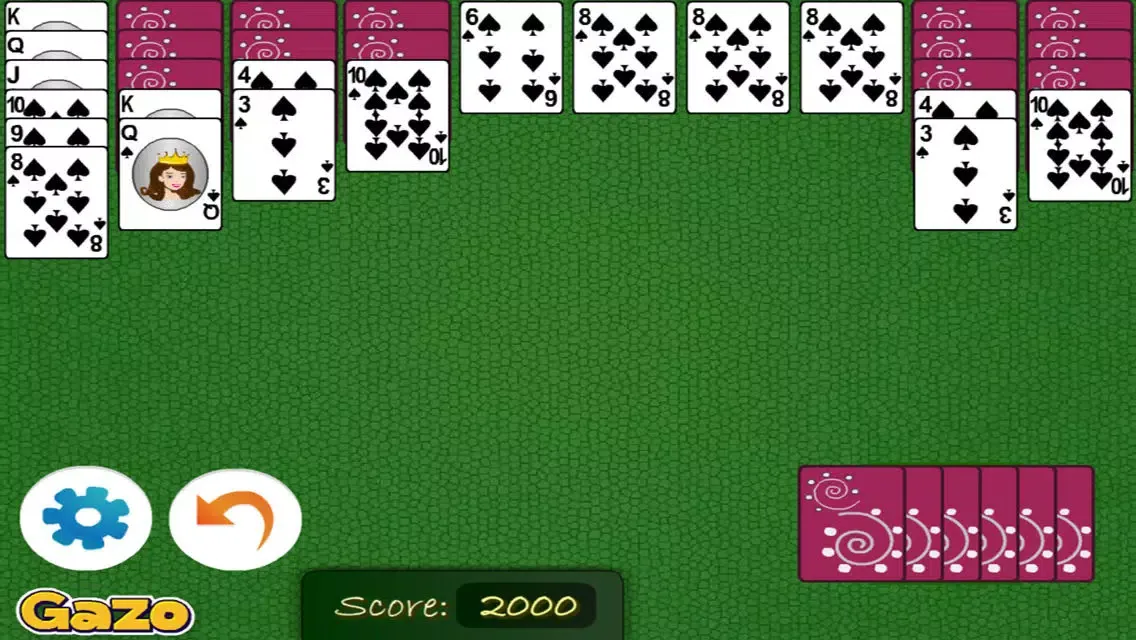 Captures d'écran de Spider Solitaire Kingdom