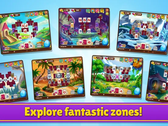 Solitaire Story - Tri Peaks iPad  سکرین شاٹس