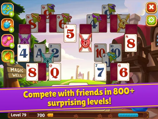 Solitaire Story - Tri Peaks iPad  سکرین شاٹس