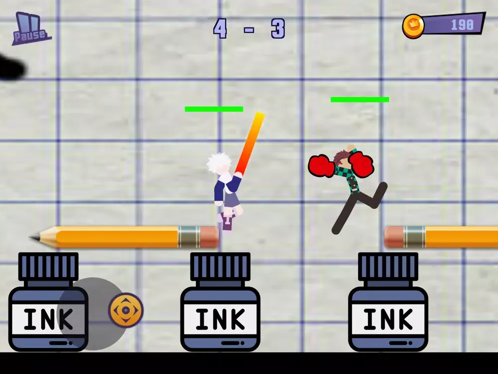 Скриншоты Stickman Fighter: Duel Battle iPad 