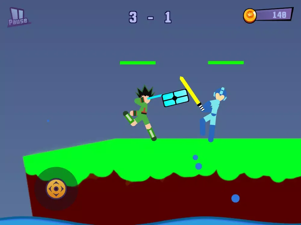 Скриншоты Stickman Fighter: Duel Battle iPad 