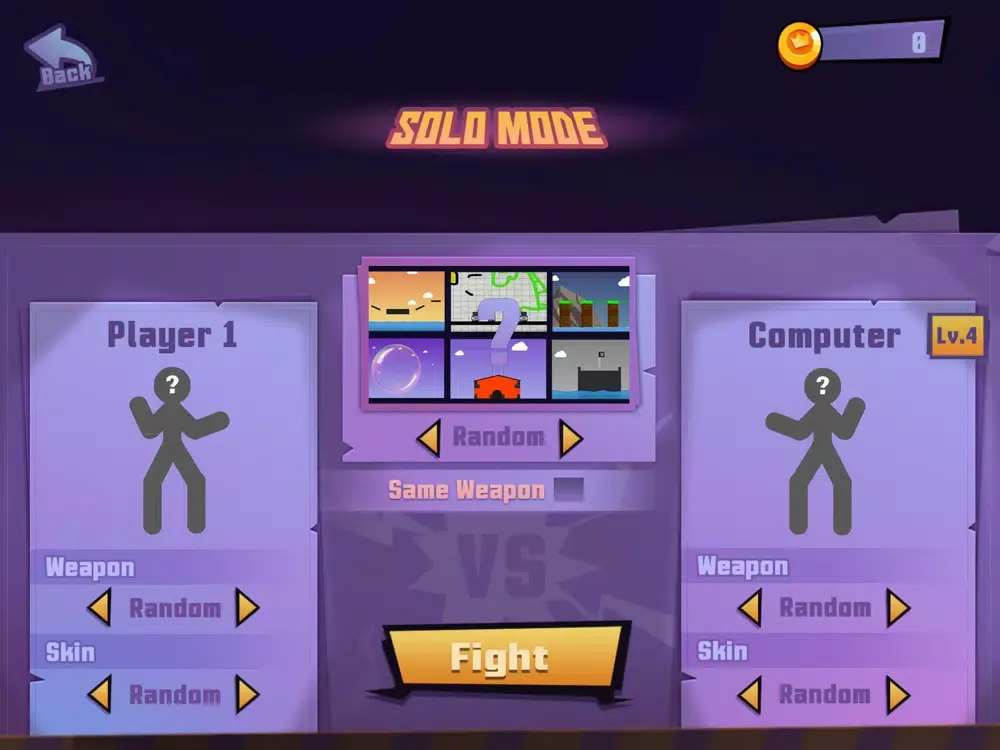 Скриншоты Stickman Fighter: Duel Battle iPad 