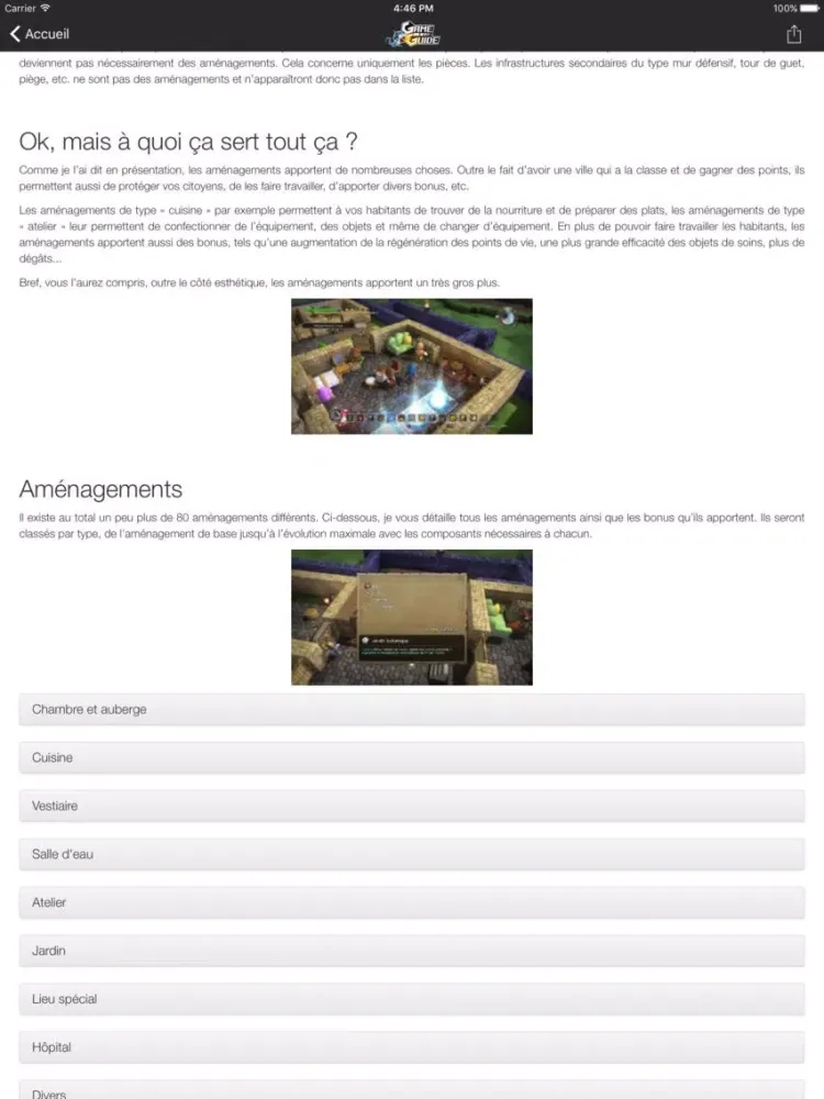 Game-Guide.fr iPad  سکرین شاٹس