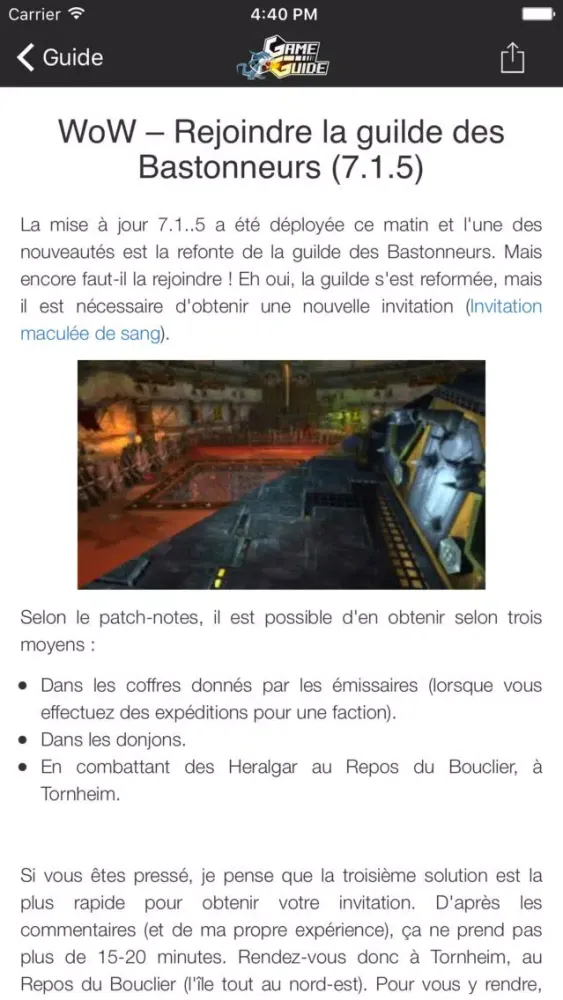 Game-Guide.fr سکرین شاٹس