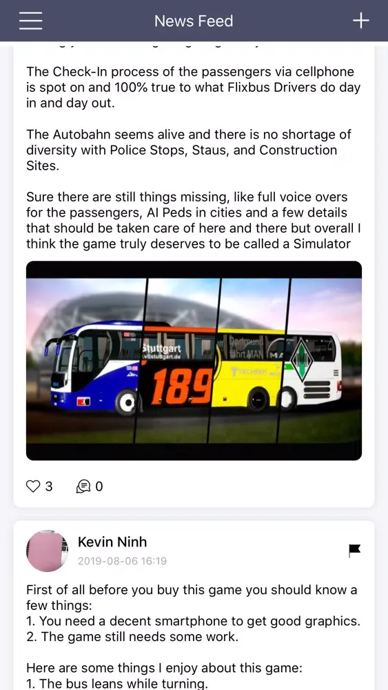 Tangkapan layar NET for - Fernbus Simulator
