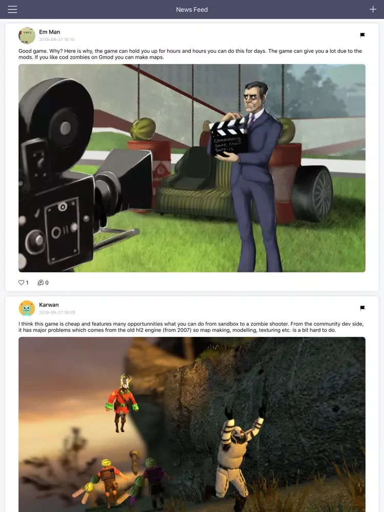 GameNet - Garry's Mod iPad 应用截图