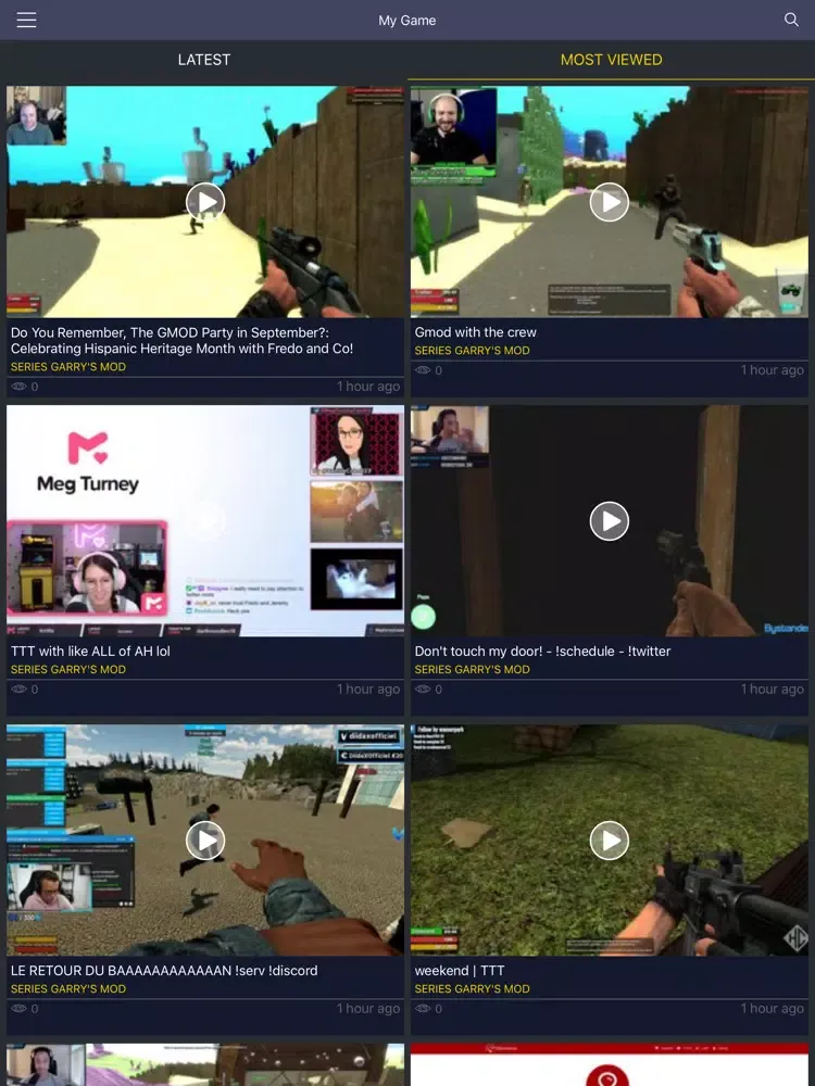 GameNet - Garry's Mod iPad 应用截图