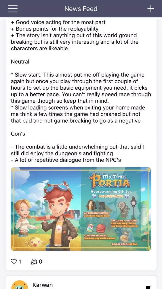 GameNets - My Time At Portia Screenshots