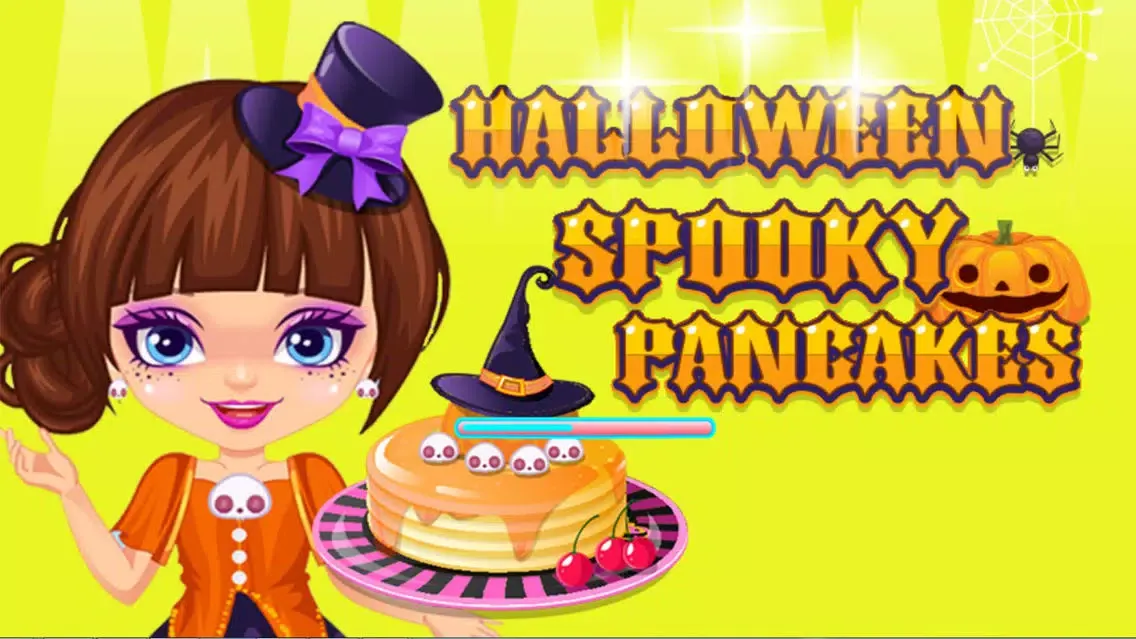 Capturas de tela do game halloween spooky pancakes