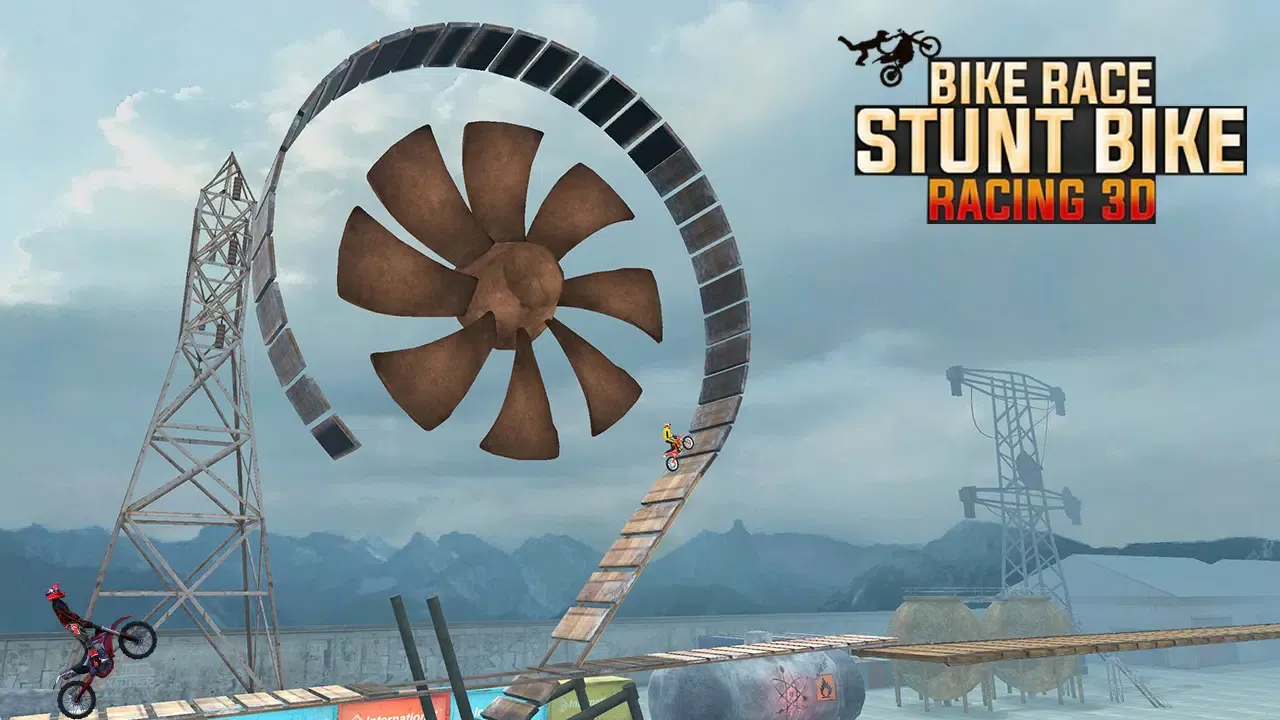 Tangkapan layar Bike Race : Stunt Bike Racing