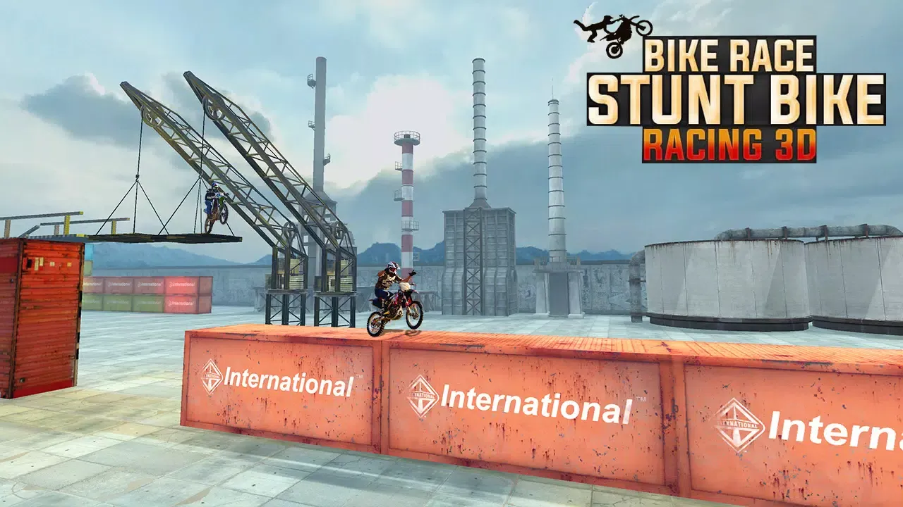 Tangkapan layar Bike Race : Stunt Bike Racing