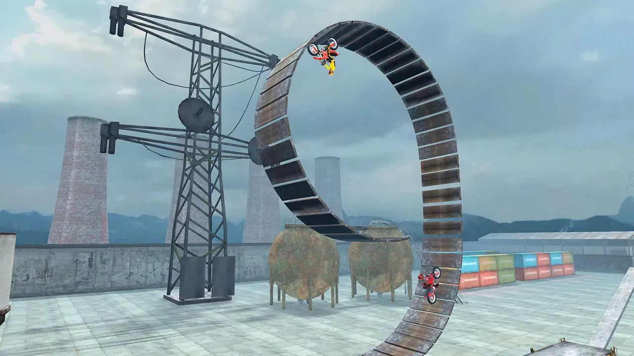 Tangkapan layar Bike Race : Stunt Bike Racing