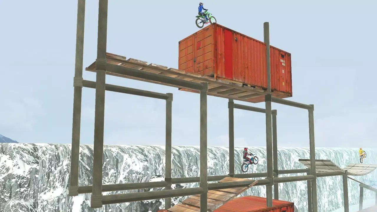 Tangkapan layar Bike Race : Stunt Bike Racing