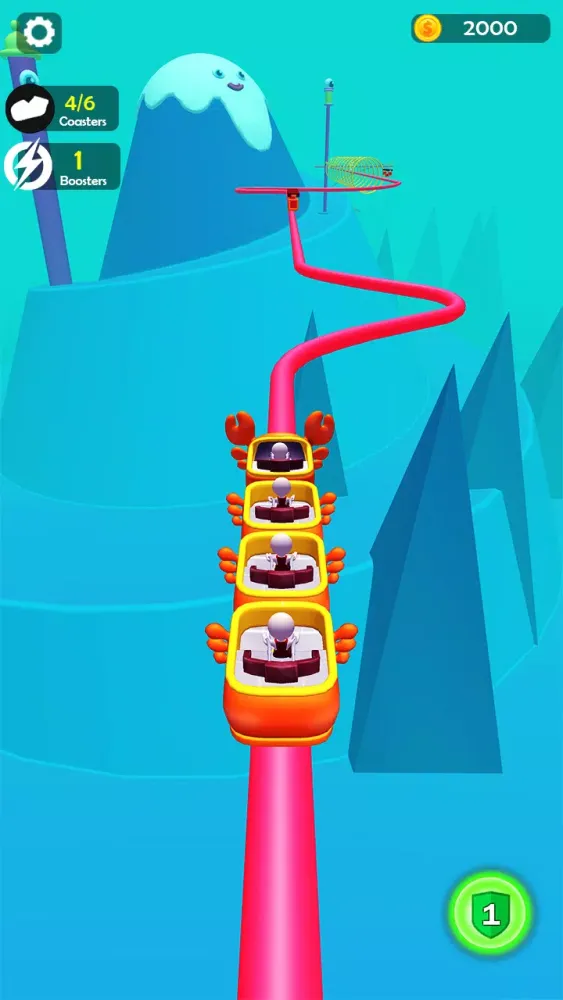 Roller Coaster Rush Simulator应用截图