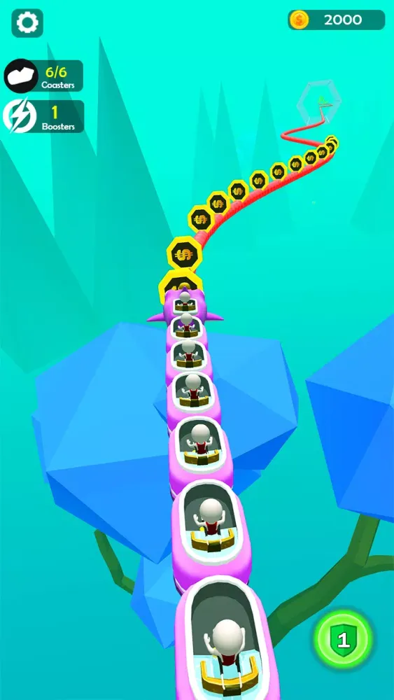 Roller Coaster Rush Simulator应用截图