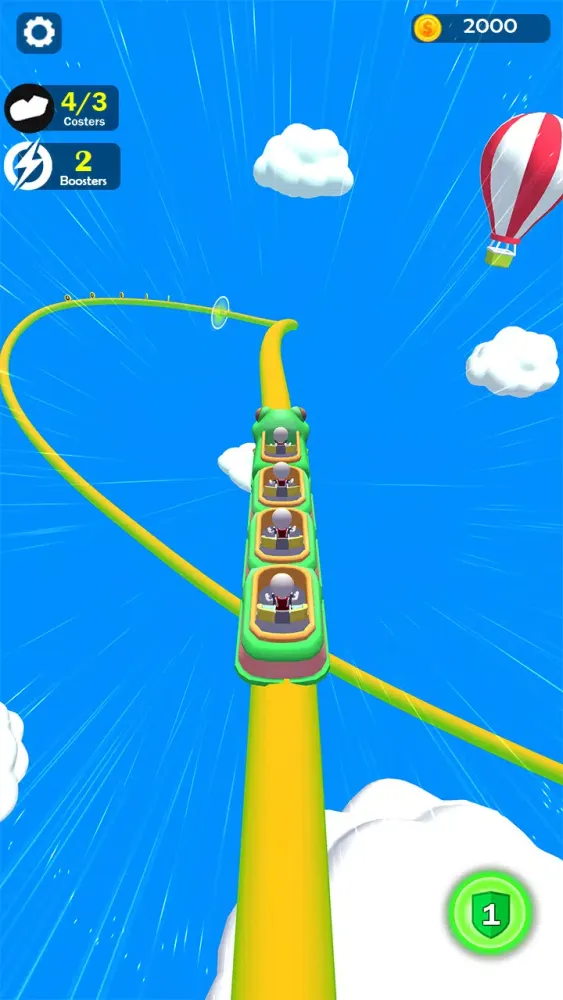 Roller Coaster Rush Simulator应用截图