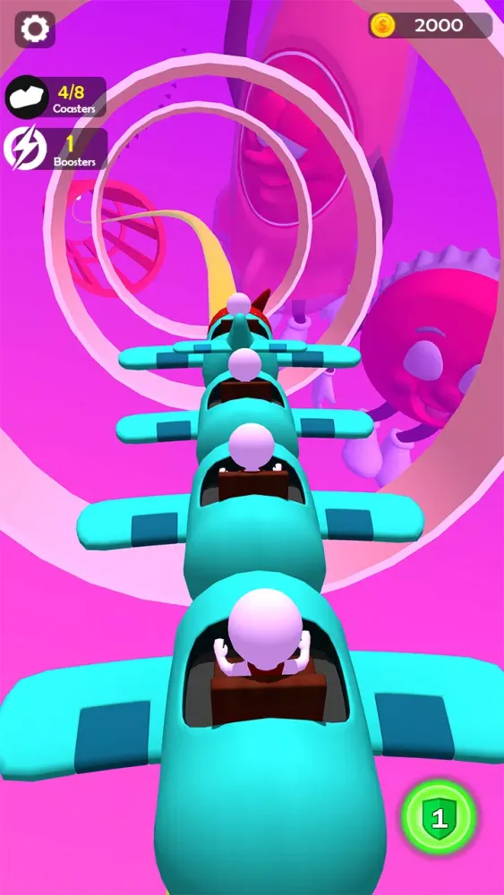 Roller Coaster Rush Simulator应用截图