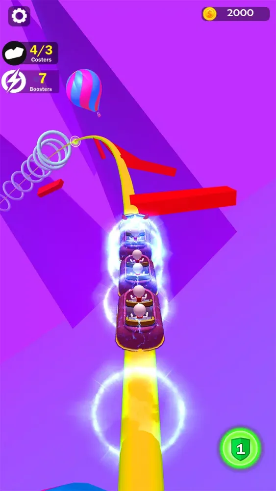 Roller Coaster Rush Simulator应用截图