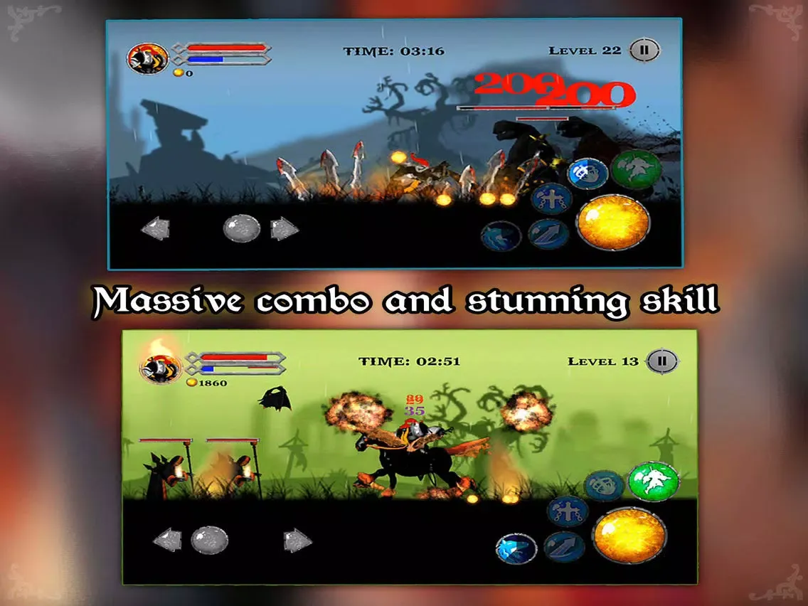 Скриншоты Chaos Knight - Fighting Game iPad 