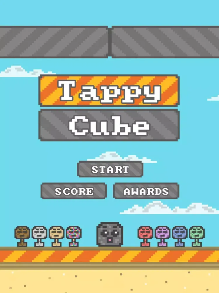 Tappy Cube - High in the Sky iPad  স্ক্রিনশট