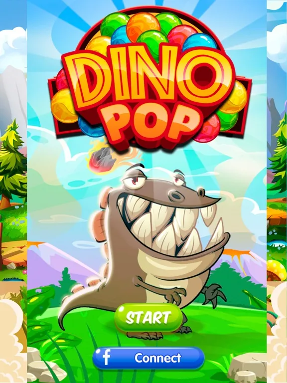Dino Bubble: Ball Shooter iPad  스크린샷