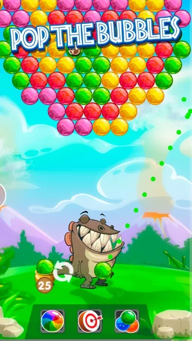 Dino Bubble: Ball Shooter 스크린샷