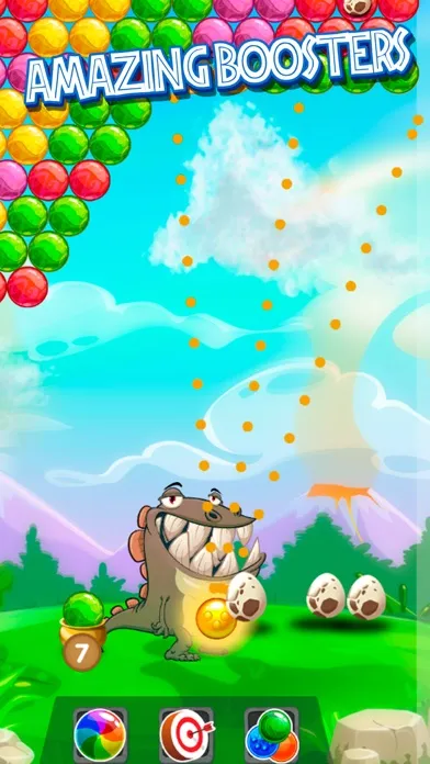 Dino Bubble: Ball Shooter 스크린샷
