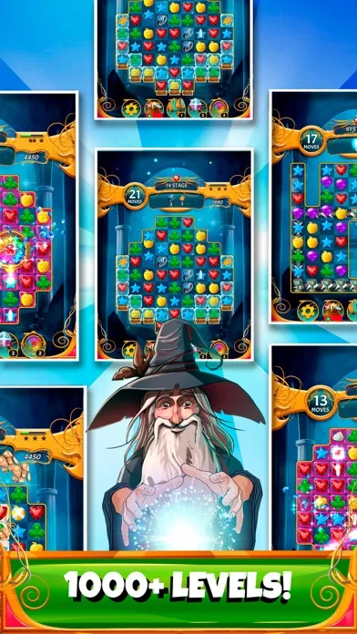 Capturas de pantalla de Match 3 Magic Jewels