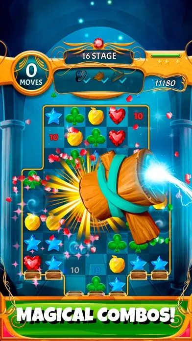 Capturas de pantalla de Match 3 Magic Jewels