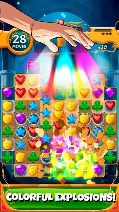 Capturas de pantalla de Match 3 Magic Jewels