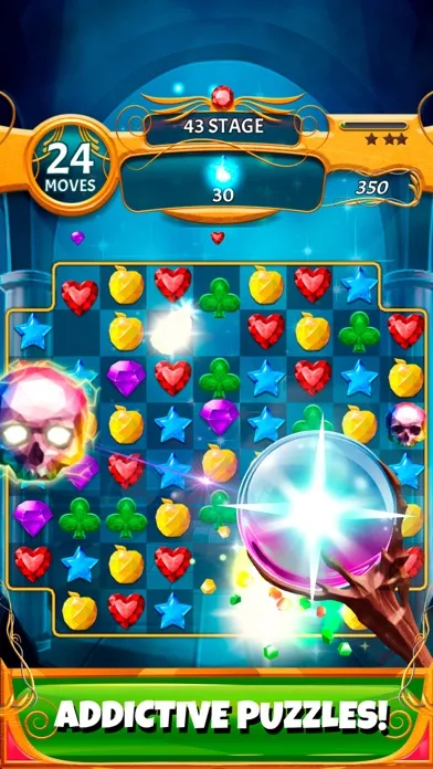 Capturas de pantalla de Match 3 Magic Jewels