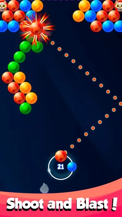 Ảnh chụp màn hình của Bubble Shooter 2024
