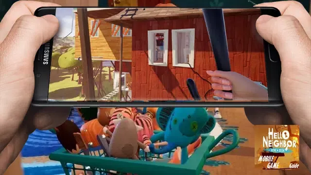 Hello Neighbor Mobile app hide & seek game hint Screenshots