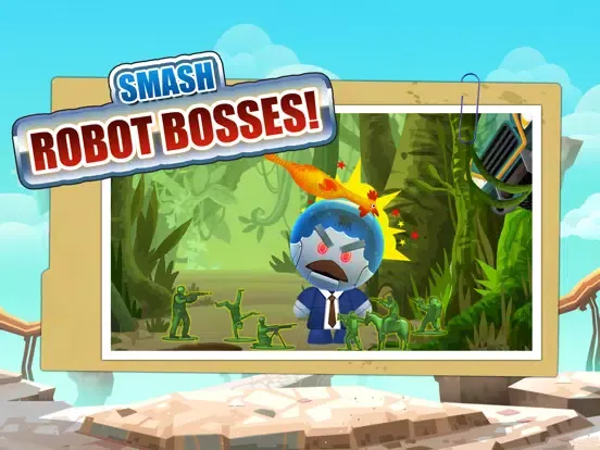 Beat the Boss: War Zone iPad  Screenshots