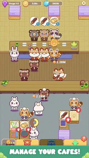 Cozy Cafe: Animal Restaurant Screenshots