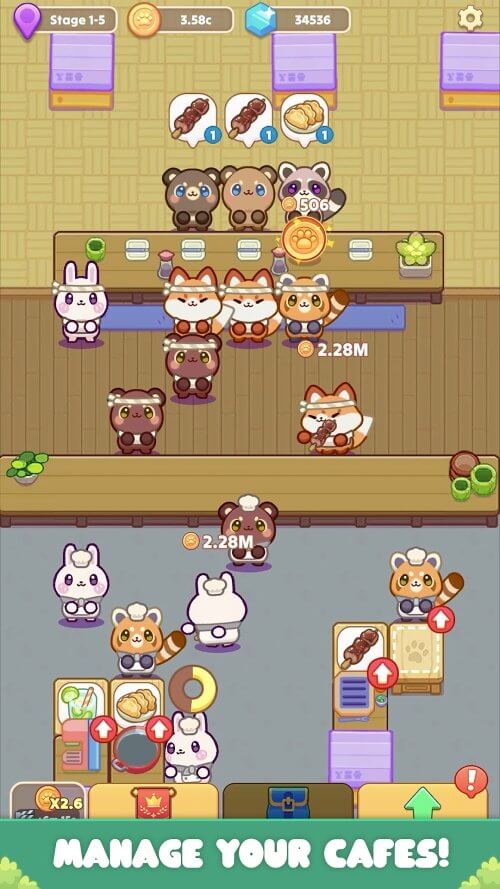 Cozy Cafe: Animal Restaurant-screenshot-1