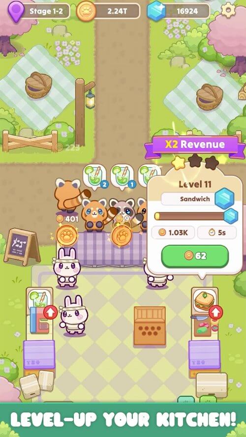 Cozy Cafe: Animal Restaurant-screenshot-3