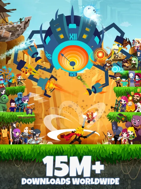 ภาพหน้าจอของ Tap Titans 2 - Hero Legends iPad 