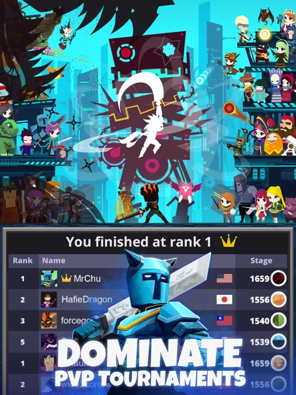 ภาพหน้าจอของ Tap Titans 2 - Hero Legends iPad 