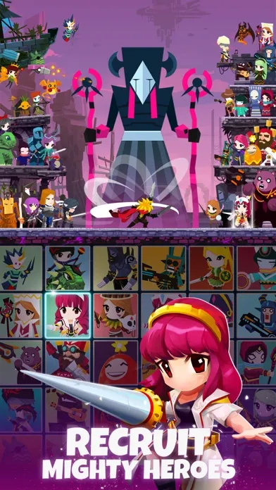 ภาพหน้าจอของ Tap Titans 2 - Hero Legends
