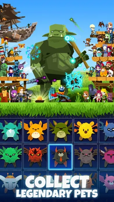 ภาพหน้าจอของ Tap Titans 2 - Hero Legends