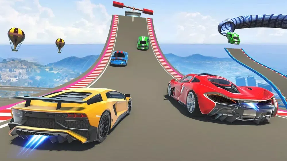 صور Skyline Car Stunt Racing Game