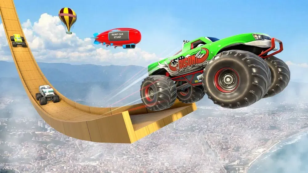 صور Skyline Car Stunt Racing Game
