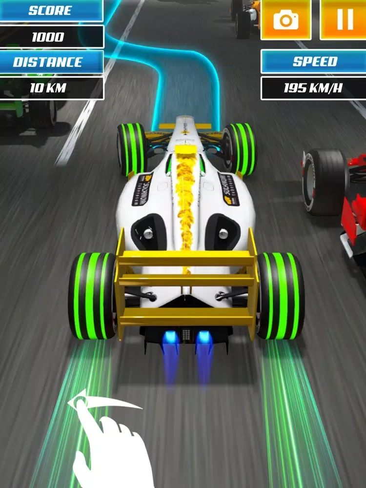 Capturas de pantalla de Formula Car Highway Racing 20 iPad 