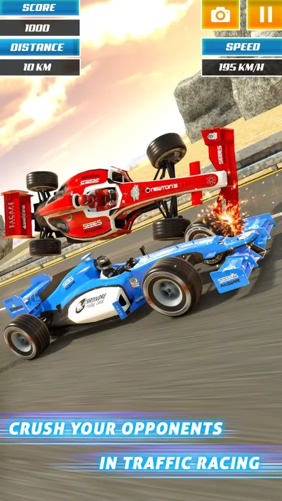 Capturas de pantalla de Formula Car Highway Racing 20