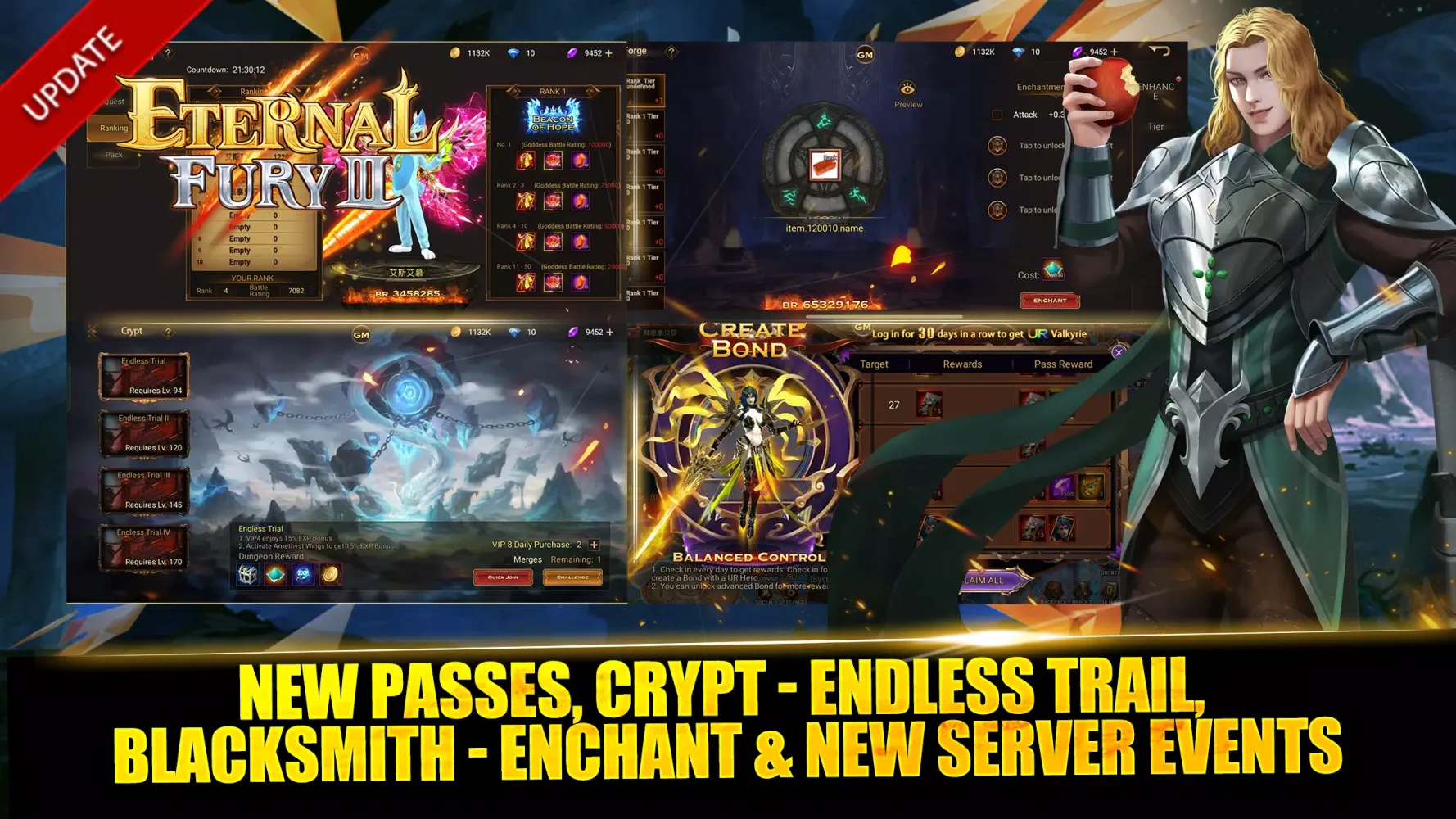 Tangkapan layar Eternal Fury 3 Nostalgic MMO